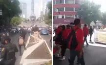 Día número 16 de protestas de la CNTE genera caos en el centro de CDMX