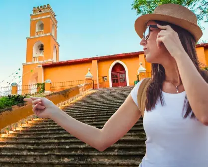 La mítica capilla de Yucatán que se encuentra en lo alto de una pirámide maya