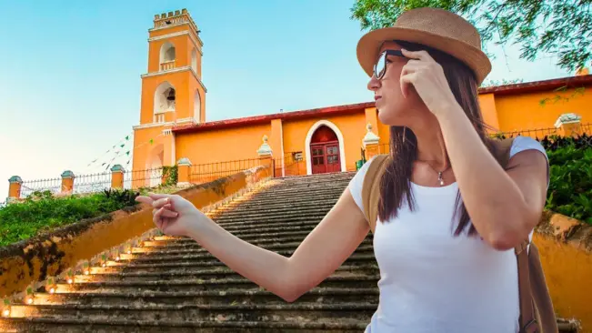 La mítica capilla de Yucatán que se encuentra en lo alto de una pirámide maya
