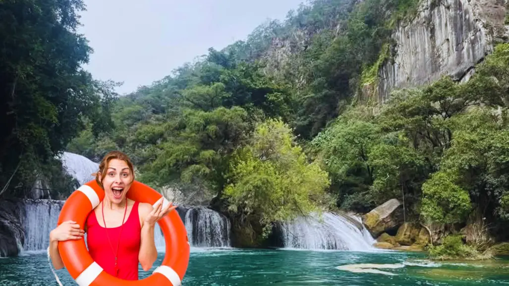 Este mágico río y sus sorprendentes cascadas se encuentran a hora y media de Ciudad Mante