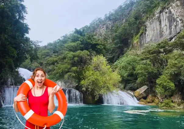 Este mágico río y sus sorprendentes cascadas se encuentran a hora y media de Ciudad Mante