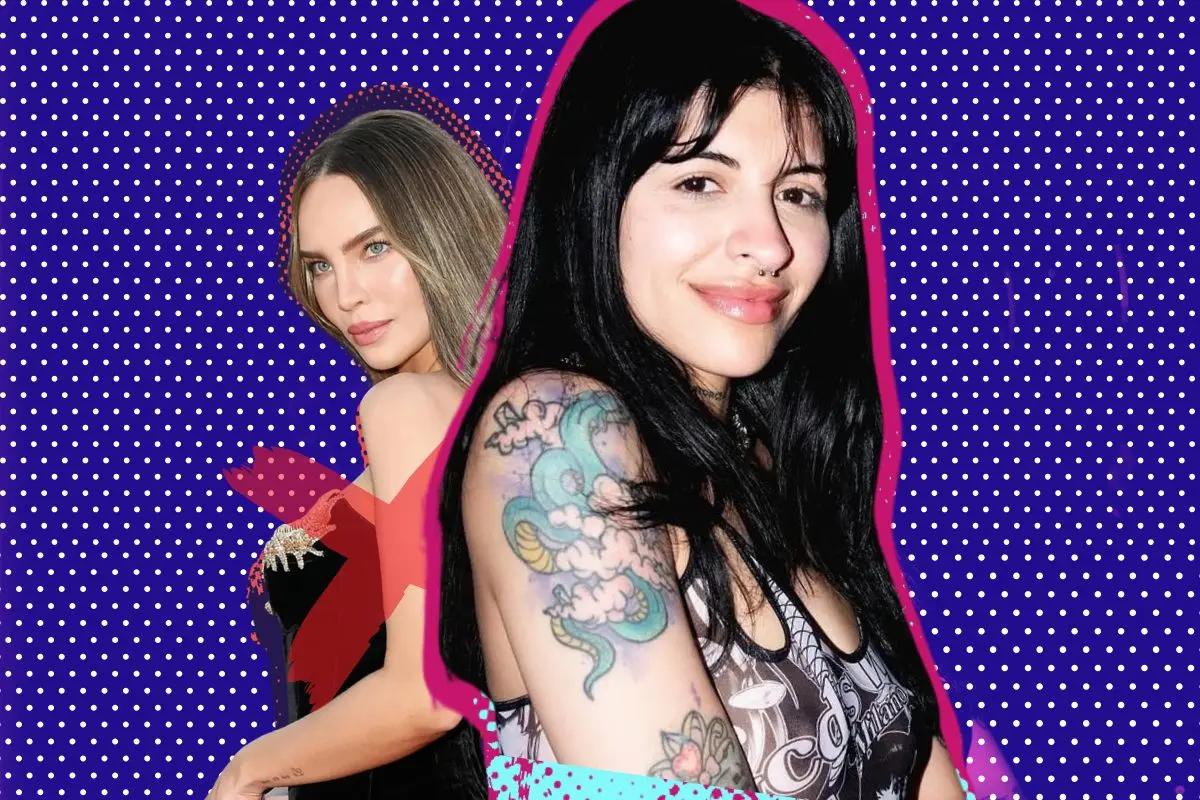 Cazzu no quiere ninguna de las dos se ve afectada por sus relaciones pasada. FOTO: CANVA/IG: @belindapop y @cazzucomunidad
