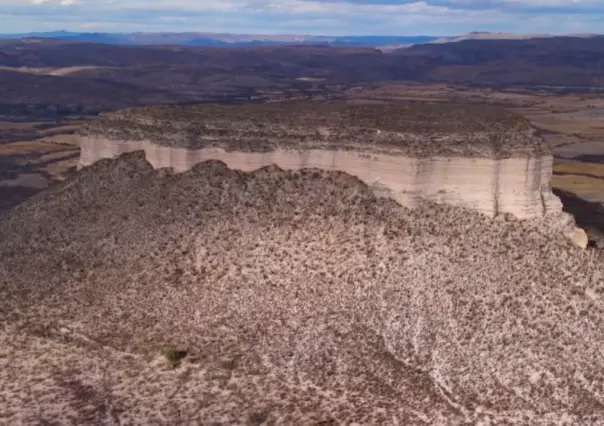 El cerro de Durango que parece una fortaleza hecha por el hombre por su caprichosa forma