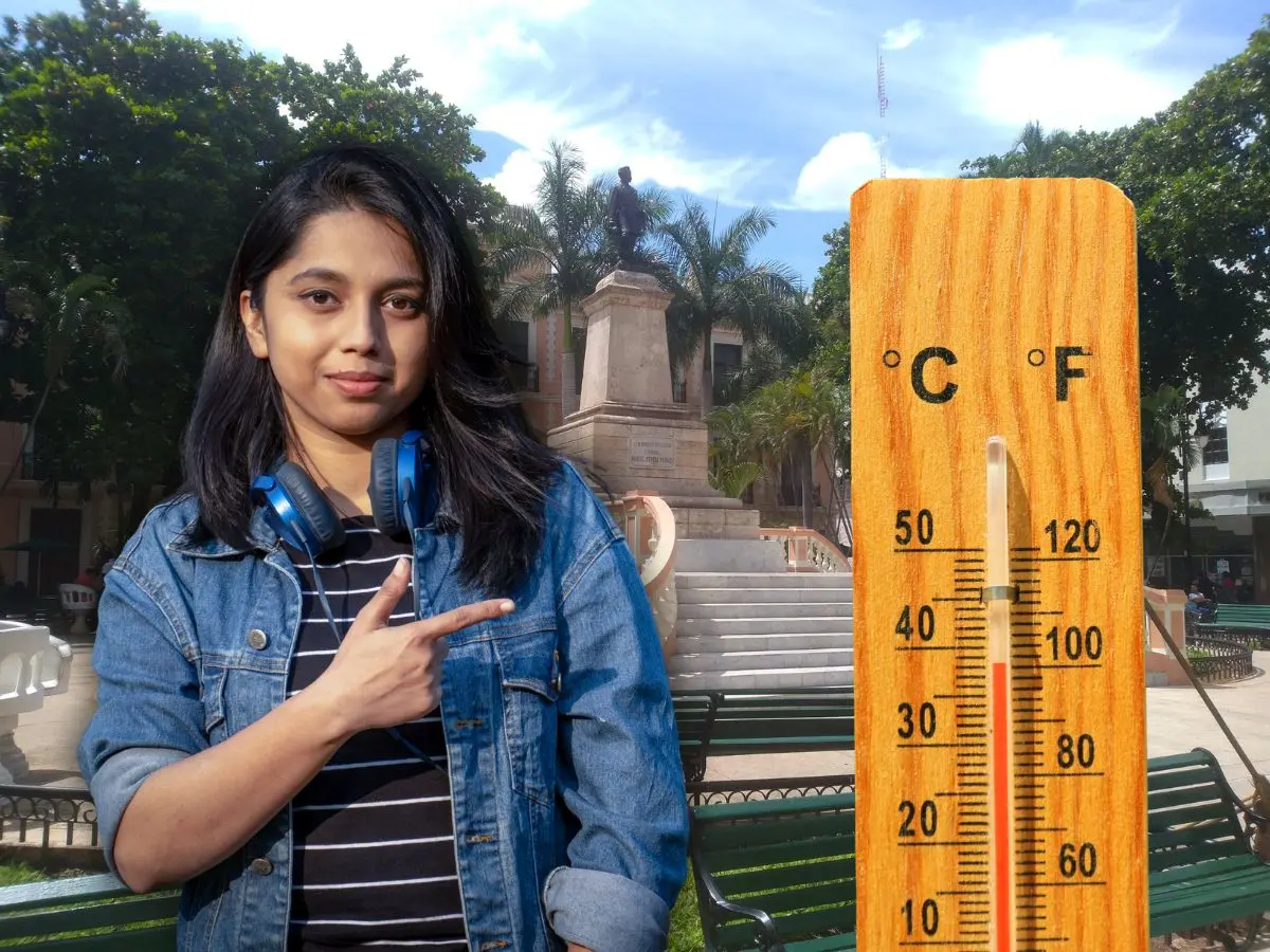 Para este viernes la sensación térmica que se calculan estará en una máxima de 47 a 49 grados centígrados durante la tarde.- Fuente Canva
