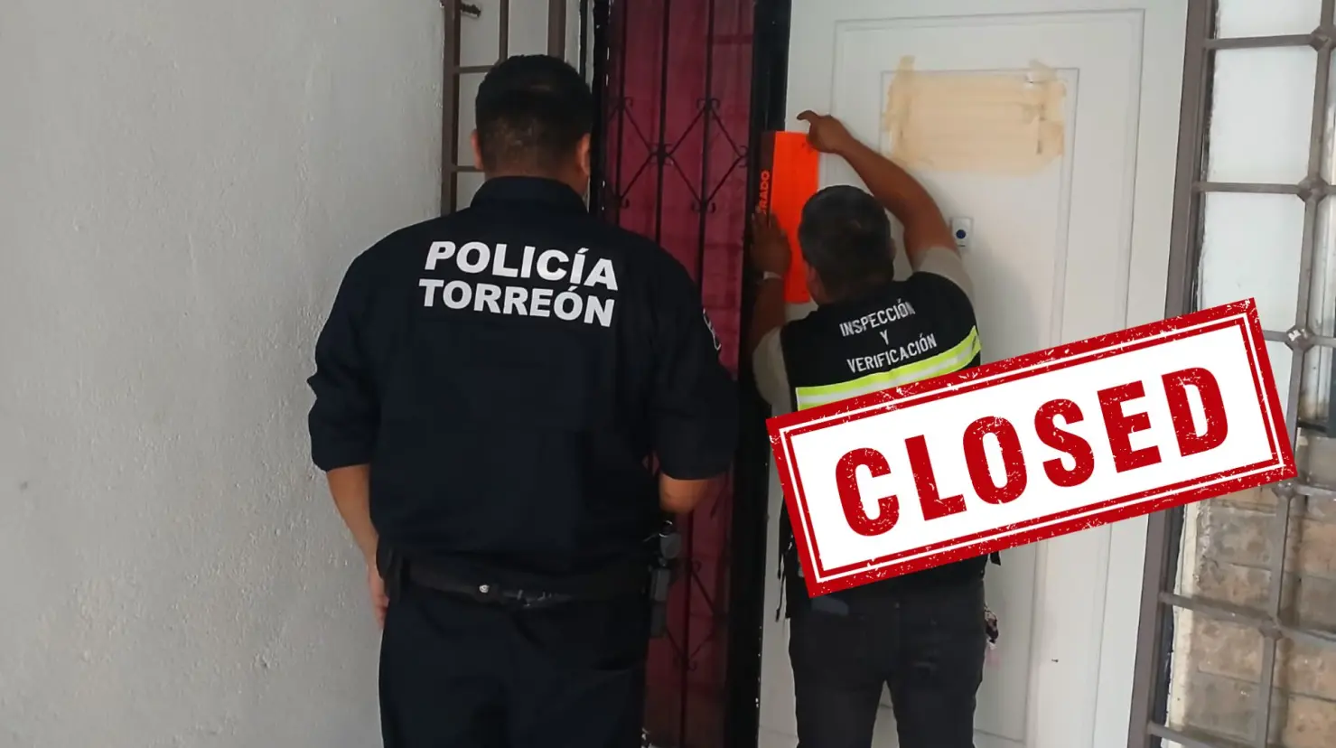 El lugar ubicado en la colonia Torreón Residencial fue clausurado por las autoridades. (Fotografía: Gobierno de Torreón)