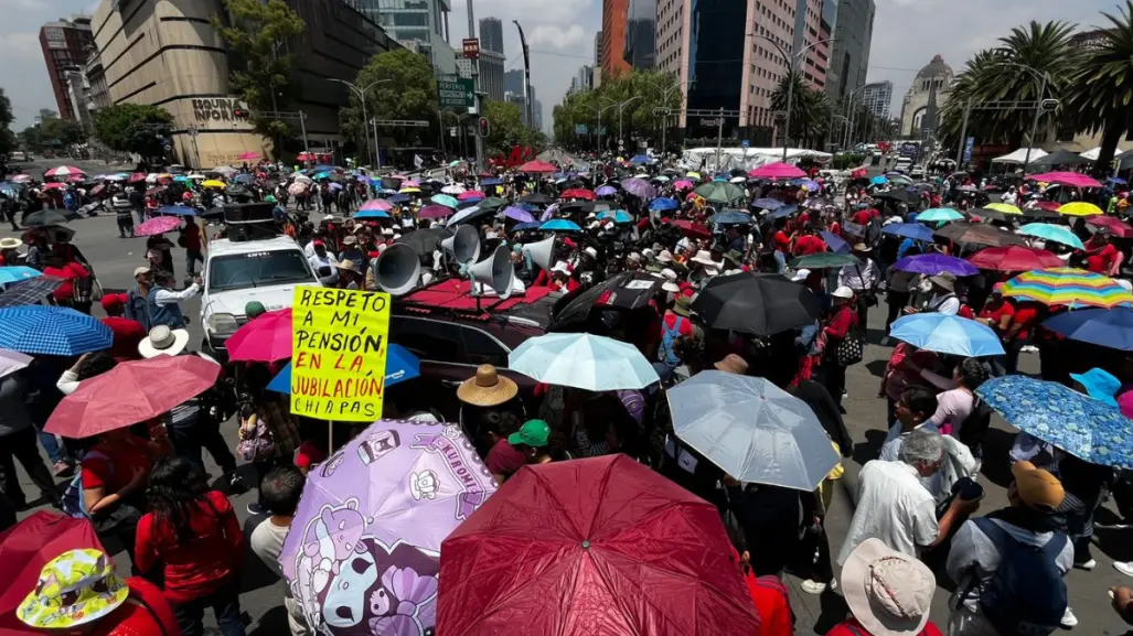 Plantón de la CNTE no se va: "Si su apuesta es por el cansancio, se equivocan"