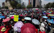Plantón de la CNTE no se va: “Si su apuesta es por el cansancio, se equivocan”