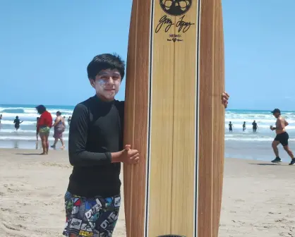 Joven surfista de Altamira representará a Tamaulipas a nivel nacional
