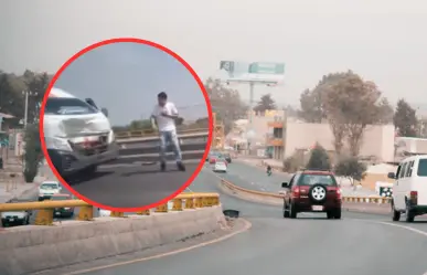 Accidente en el Edomex: mujer arrollada por combi en la México-Texcoco