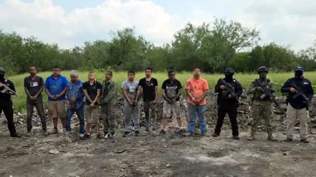 La detención de los 9 personas por ataque a Grupo Fugitivo formó parte de Operación Frontera Norte