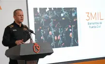 Fuerza Civil vigilará con 3 mil elementos elecciones del Poder Judicial