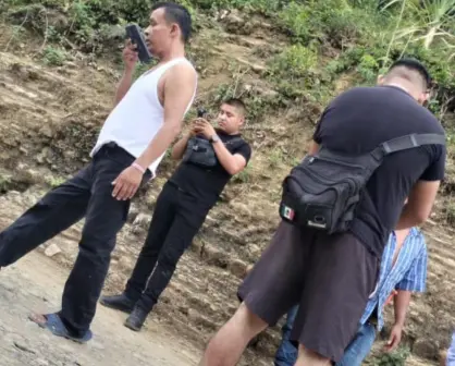 Hombres armados intimidan a pobladores de Zontecomatlán, Veracruz | VIDEO
