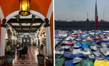 El Hotel Majestic de CDMX bajo la sombra del plantón de la CNTE