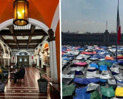 El Hotel Majestic de CDMX bajo la sombra del plantón de la CNTE