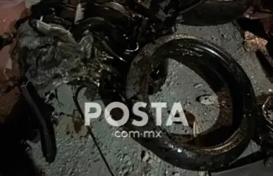 Joven resulta gravemente herido tras impactar su motocicleta a gran velocidad en Guadalupe
