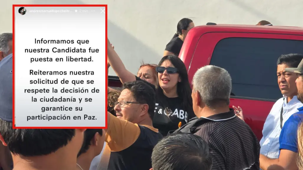 Confirman liberación de Karen Pérez, candidata de Morena detenida por presuntos delitos electorales