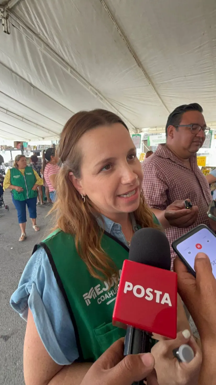María Bárbara Cepeda, secretaria de Vinculación  Proyectos de Innovación Social e Inversión Pública en entrevista con POSTA Coahuila 