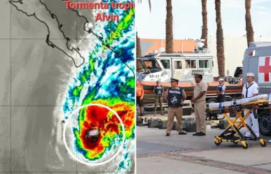 Tormenta tropical Alvin: Marina activa fase de prevención en Baja California Sur