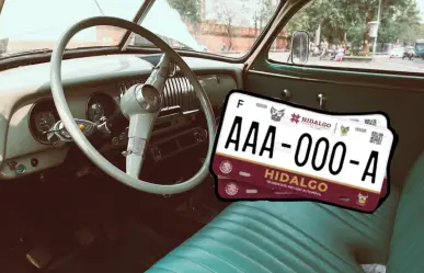 Placas vehiculares en Hidalgo: ¿cómo tramitar las láminas para vehículos antiguos?