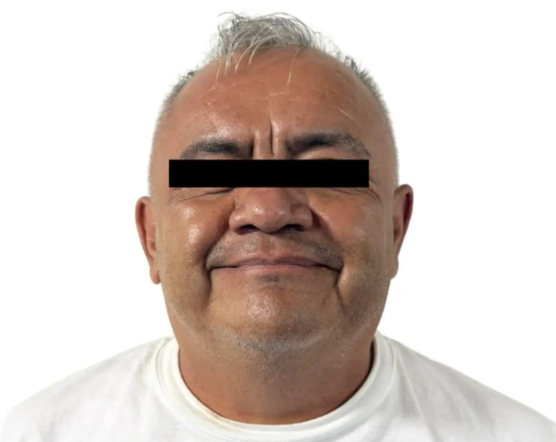 Hugo Francisco “N” fue detenido en Veracruz y trasladado al Edomex. Imagen: FGJEM