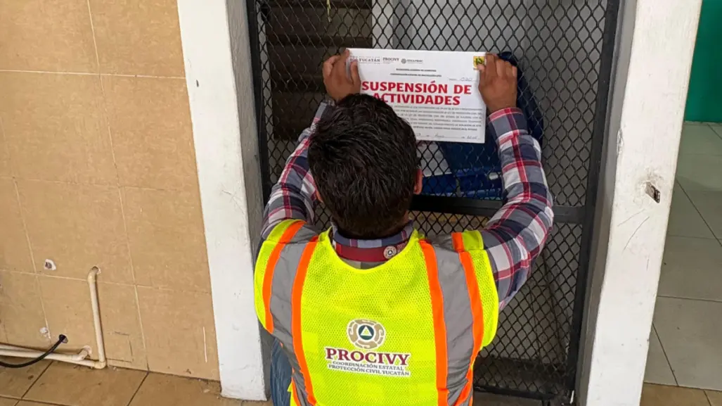Cierran escuela preescolar en Mérida por incumplir normas de seguridad