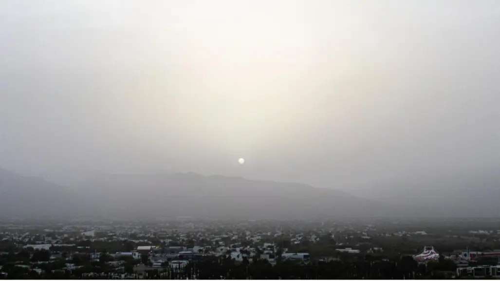 Polvo del Sahara se aproxima a Tamaulipas este fin de semana