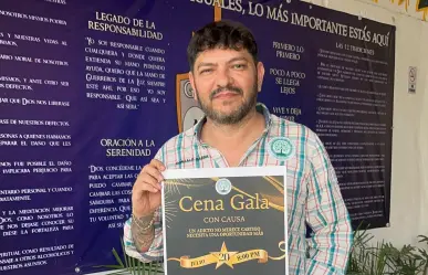 Cena con causa en apoyo a personas con adicciones en Mérida