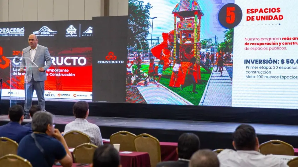 Juárez presenta en Expo Constructo su visionario plan de Desarrollo Urbano