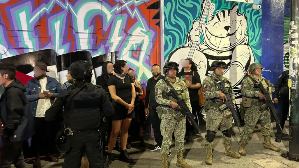 Ejército y policía de CDMX desalojan Multiforo Alicia durante concierto de Fermin Muguruza