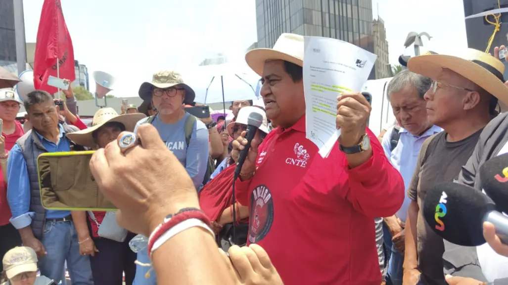 ¿Habrá manifestación de la CNTE en elección judicial? Esto dijo el magisterio