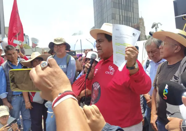 ¿Habrá manifestación de la CNTE en elección judicial? Esto dijo el magisterio