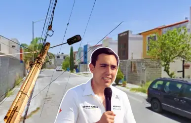 César Garza Arredondo informa sobre corte de energía eléctrica en Santa Rosa y avances en la reparación