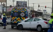 Hombre pierde la vida en fuerte choque en San Nicolás de los Garza
