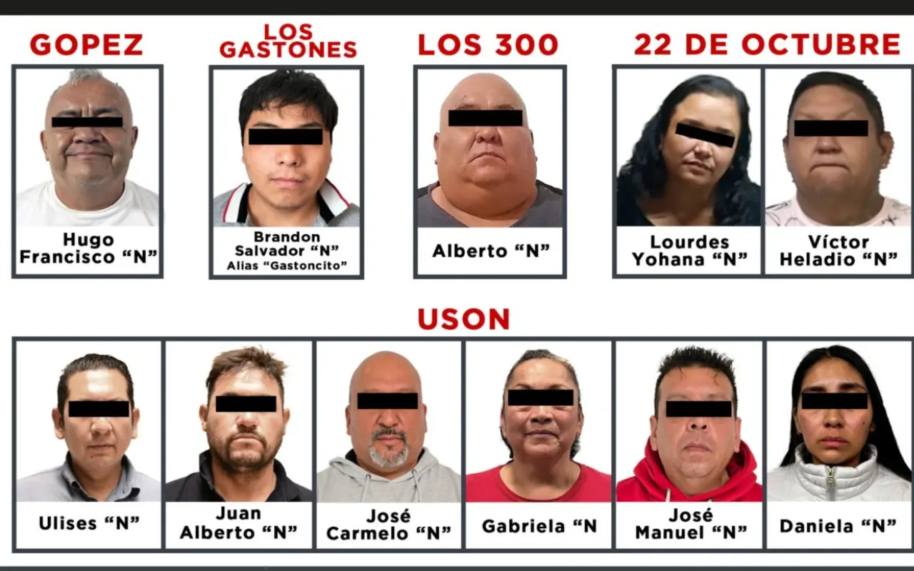 El operativo Restitución revela la red detrás de invasiones y extorsiones en varios municipios del Edomex. Foto: X/ @FiscaliaEdomex (Canva)