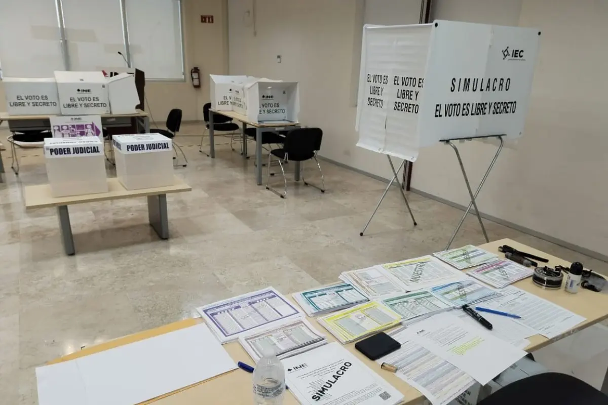 INE Coahuila listo para elecciones del 1 de junio. Foto de INE Coahuila.
