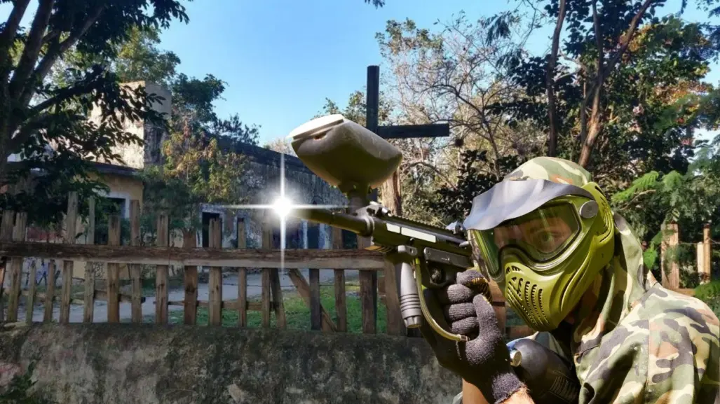Este pueblo fantasma de Yucatán es perfecto para jugar gotcha a otro nivel