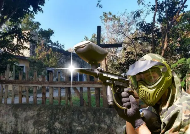 Este pueblo fantasma de Yucatán es perfecto para jugar gotcha a otro nivel