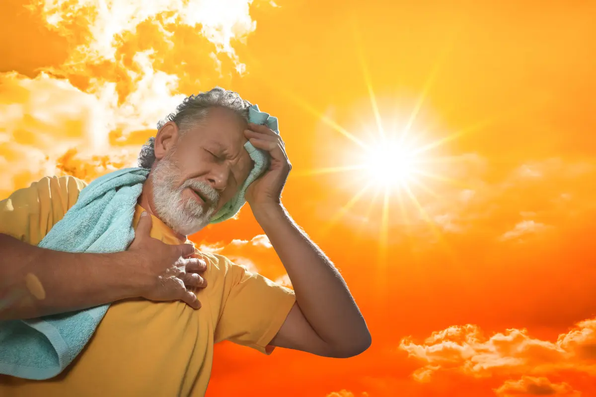 El golpe de calor es un trastorno más grave que la insolación, tiene mayores afectaciones y requiere atención médica inmediata. Foto: Canva