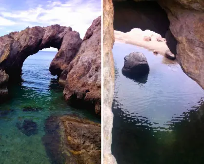 ¿Dónde está Playa Los Arquitos? La playa de arcos de piedra que pocos conocen en BCS