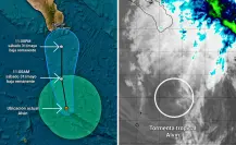 Tormenta tropical Alvin se degrada a baja presión: lluvias y vientos moderados en BCS