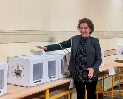 Beatriz Gutiérrez Müller llama a votar en la elección al Poder Judicial