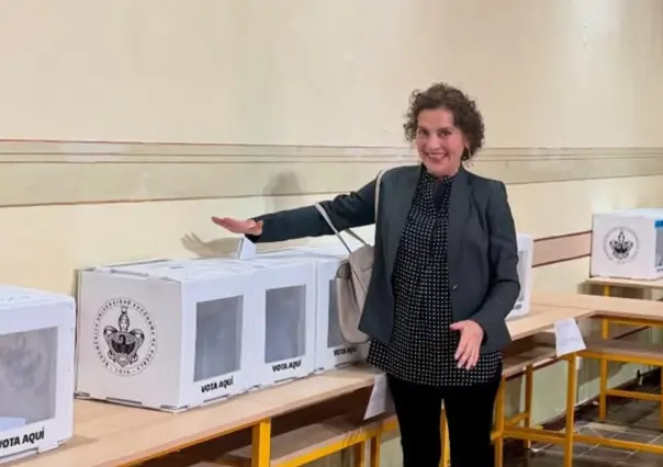 Beatriz Gutiérrez Müller llama a votar en la elección al Poder Judicial