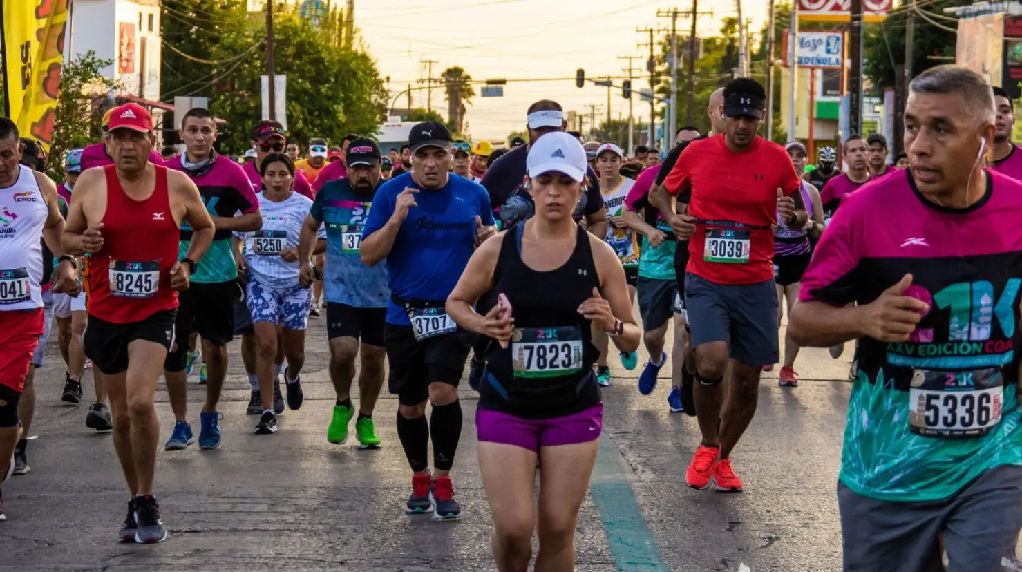 Este domingo 8 de junio se vive una nueva edición de la carrera 21 K Coahuila. (Fotografía: 21 K Coahuila)