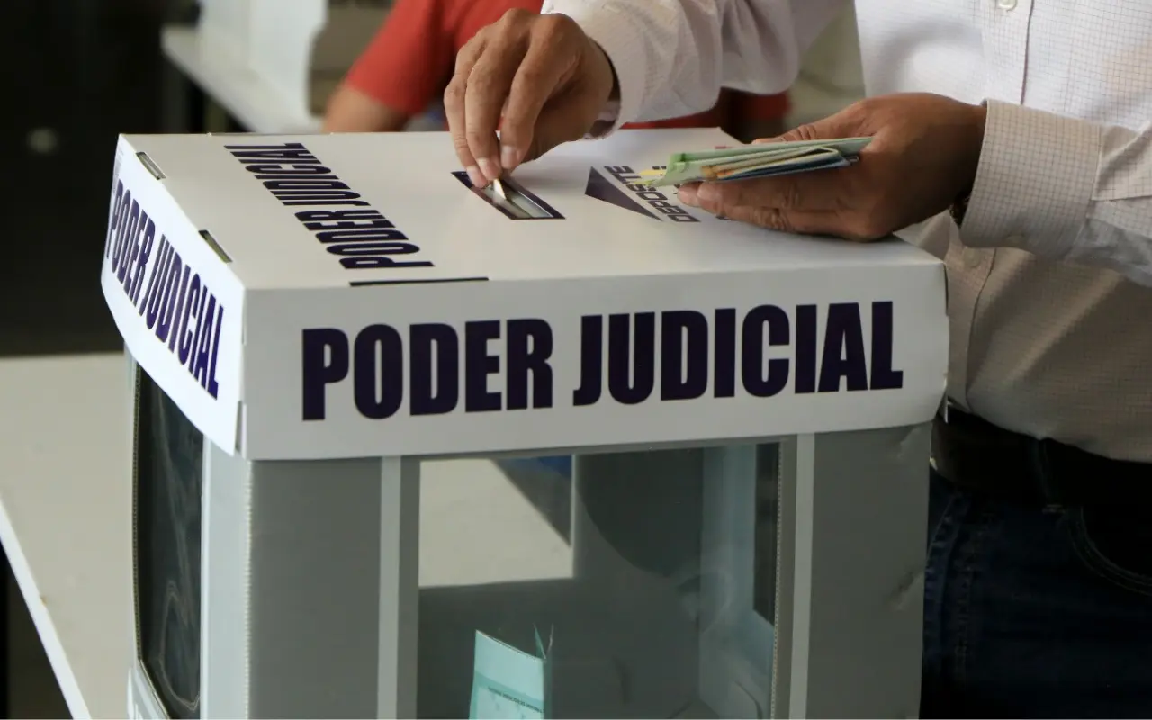 Casilla de elección judicial. Foto: Facebook (Instituto Electoral del Estado de Zacatecas)