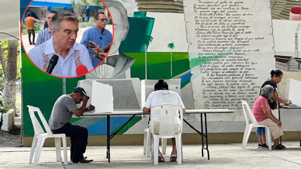 Esto dijo Américo Villarreal sobre la elección judicial en Tamaulipas