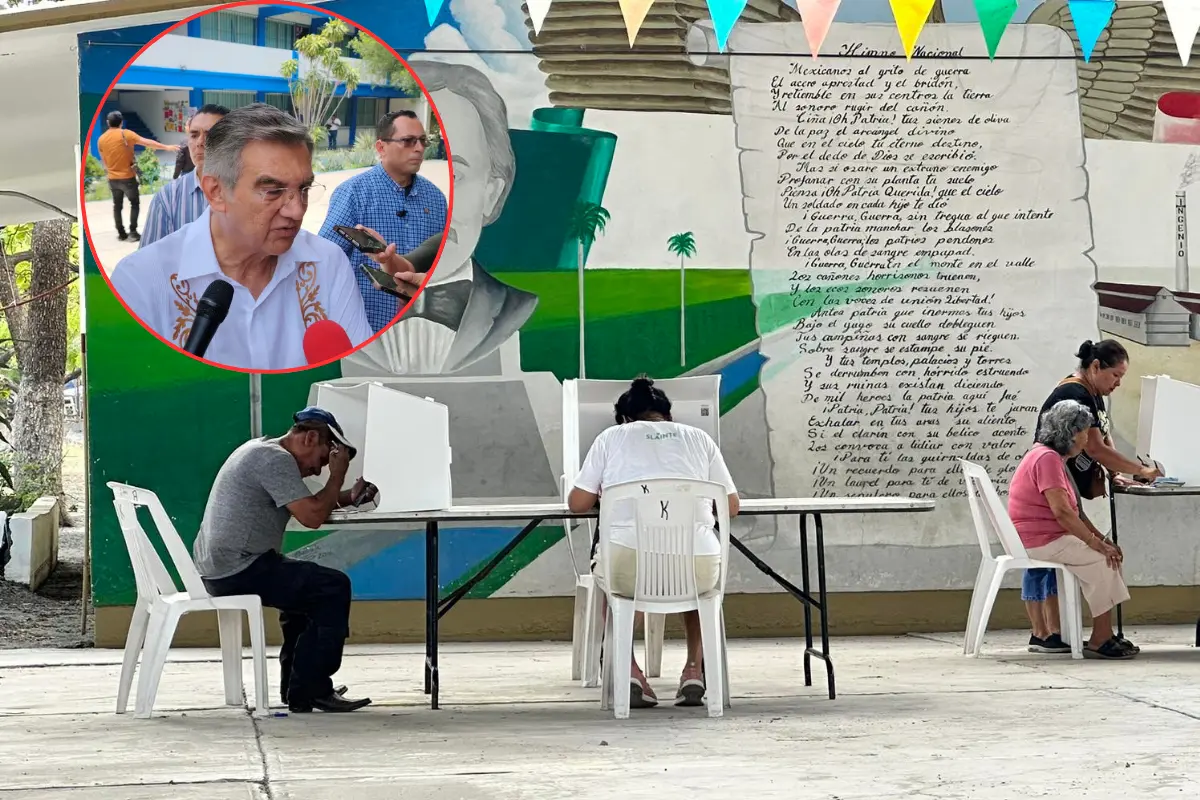 Esto dijo Américo Villarreal sobre la elección judicial en Tamaulipas