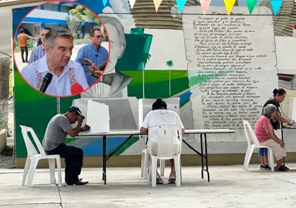 Esto dijo Américo Villarreal sobre la elección judicial en Tamaulipas