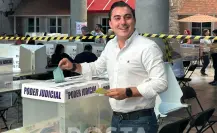 ”Estamos haciendo historia”: Manuel Guerra, alcalde de García vota en jornada electoral del Poder Judicial
