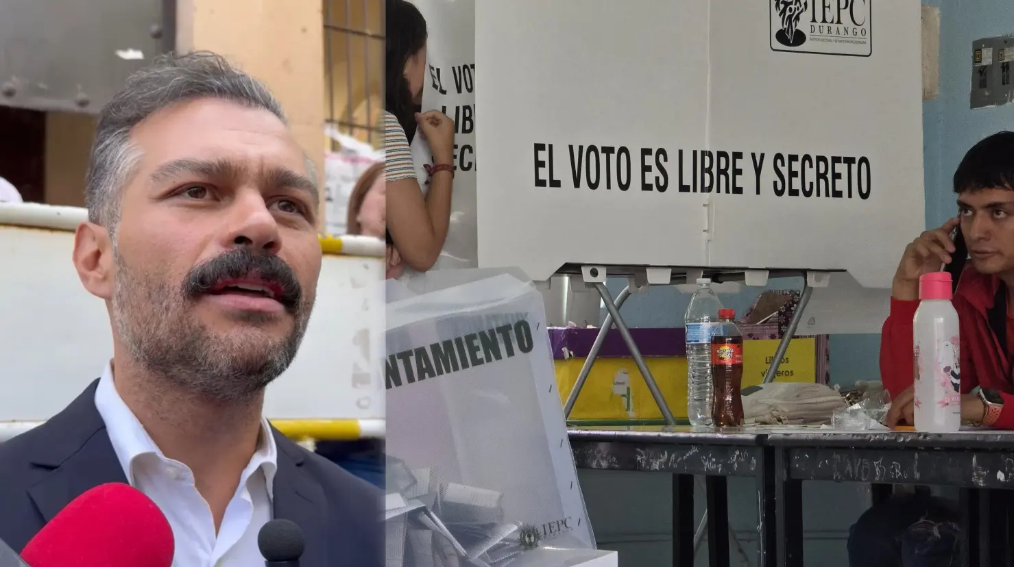 Foto: Brenda García | Candidato de MC detectó la compra de voto de sus contendientes.