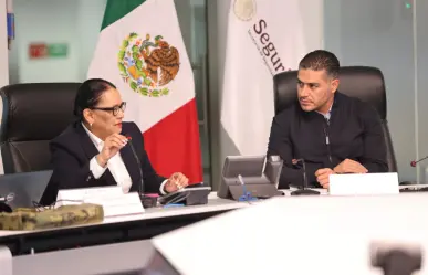 García Harfuch y Rosa Icela Rodriguez sostienen reunión de seguridad para monitorear elección judicial
